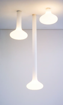 PIN - LED polyethylene ceiling lamp by Martinelli Luce - view 3